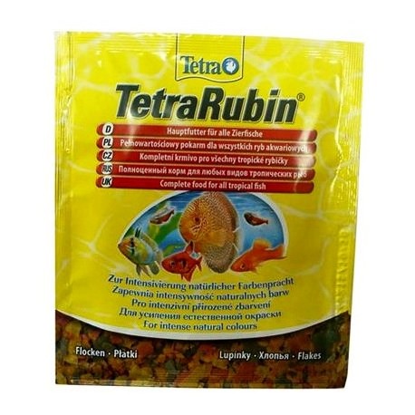Tetra Rubin saszetka 12 gram - wybarwiający pokarm dla ryb