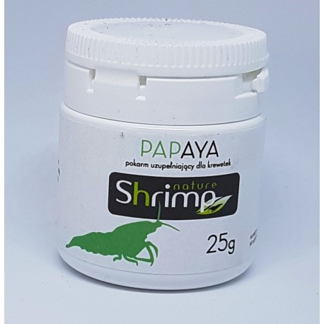 Shrimp Nature papaya - opakowanie 25 gram - Snow Flakes