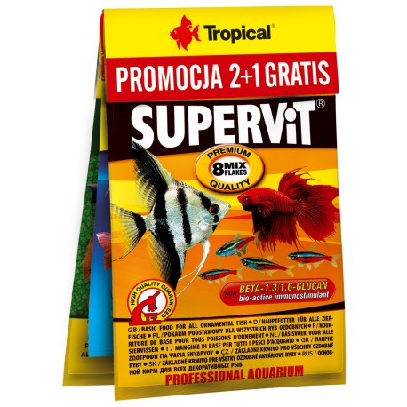Tropical 2+1 GRATIS (Supervit • Vitality & Color • 3-Algae)