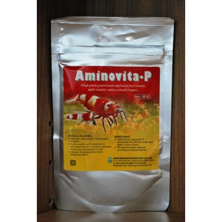 Genchem Aminovita-P - 50 gram odporność krewetek