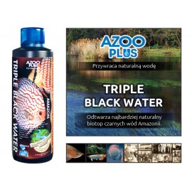 AZOO PLUS TRIPLE BLACK WATER - Kwasy humusowe Black Water - 500 ml