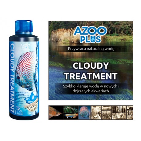 AZOO PLUS CLOUDY TREATMENT - Szybko klaruje wodę - 120 ml